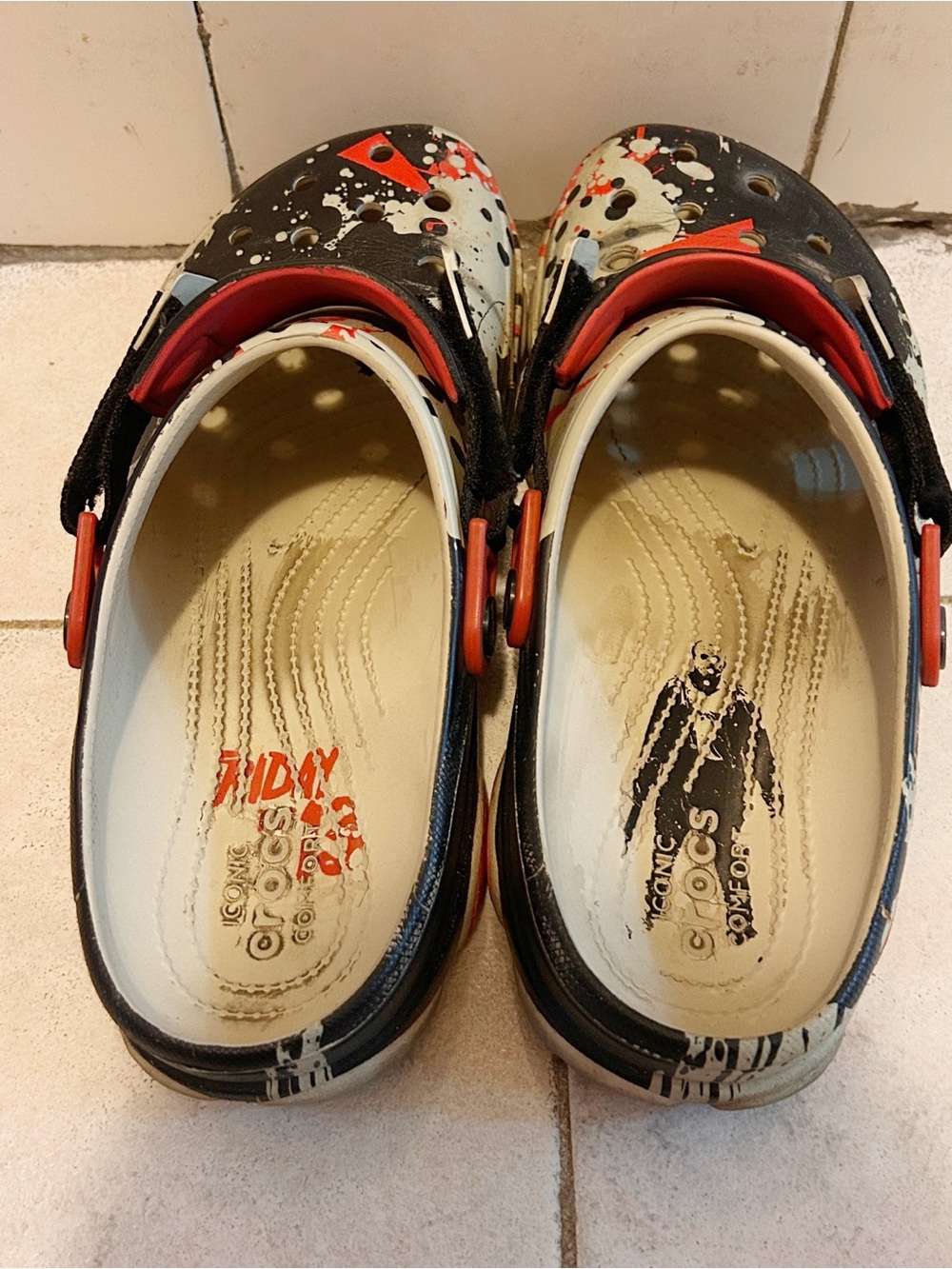 Crocs Friday the 13th Jason All Terrain Clog Mens Size 11 - Picture 4 of 7